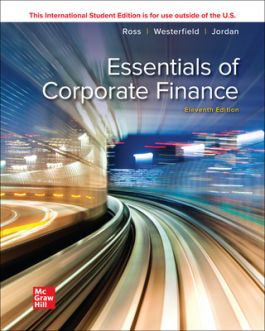 ISE Essentials of Corporate Finance, 11th Edition