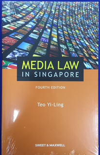Media Law in Singapore 4th Edition