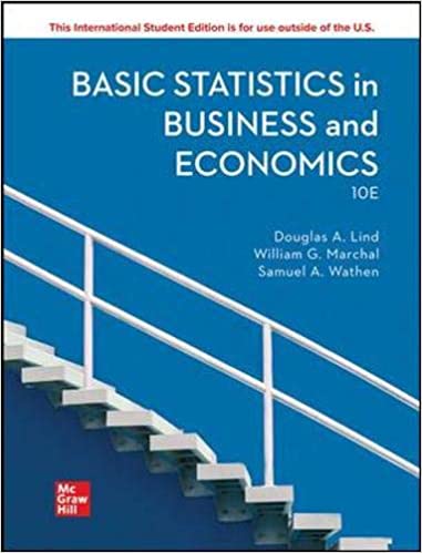 Basic Statistics in Business and Economics,10th Edition